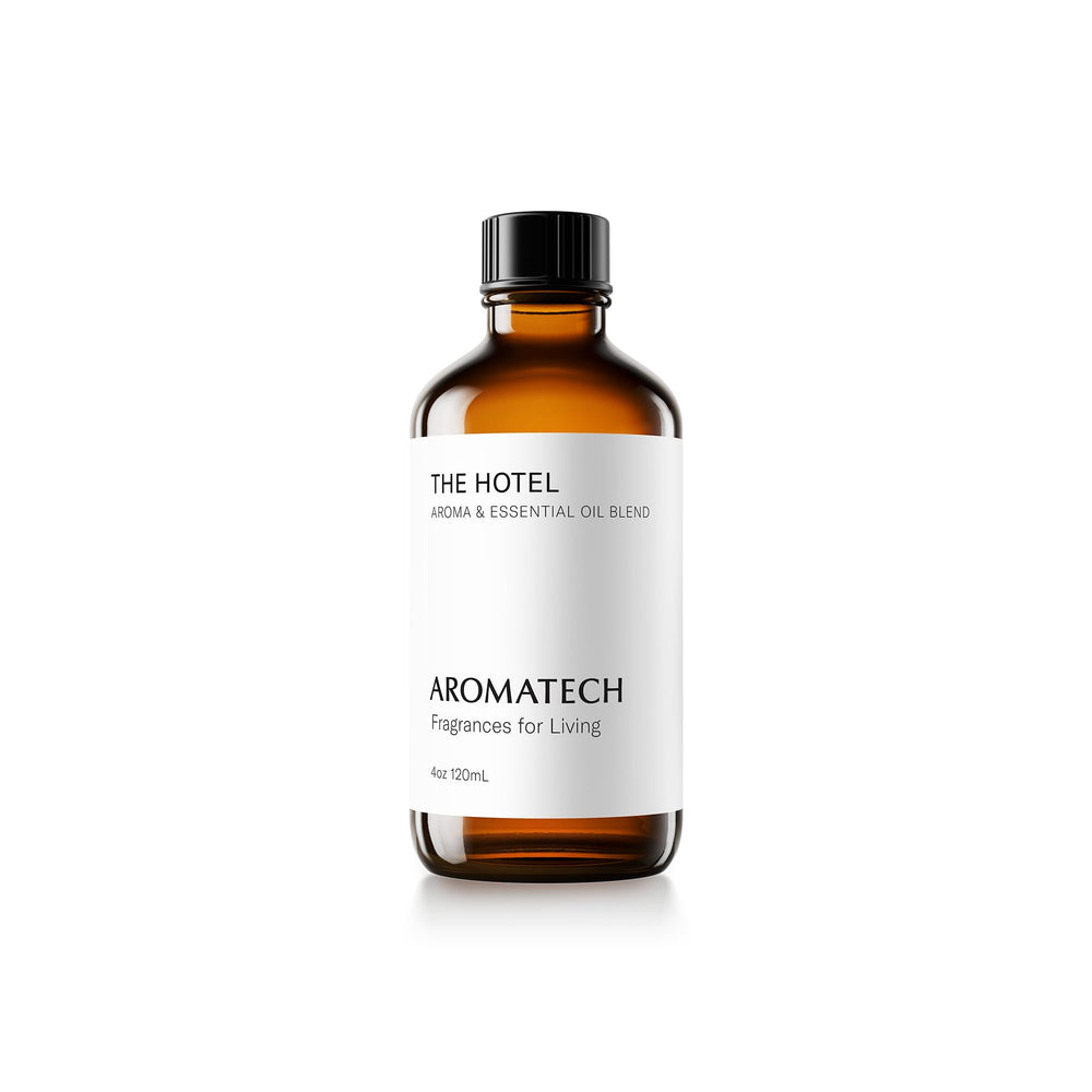 Aromatech The Hotel bottle pour creates a luxurious room ambiance