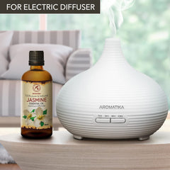 AROMATIKA Jasmine Essential Oil natural perfume highlights a subtle, sensual fragrance.