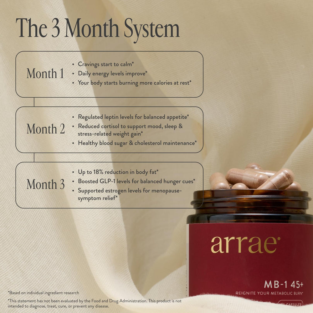 Arrae MB-1 probiotic B420 bottle: supports gut balance and nutrient absorption.