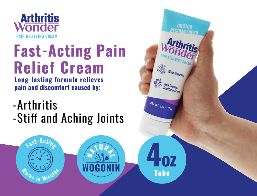 Arthritis Wonder cream non-greasy texture for easy skin absorption.