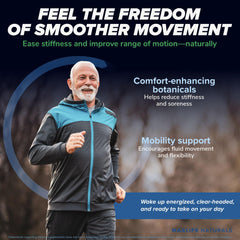 ArthroFlex packaging front emphasizing USA-made joint wellness formula.