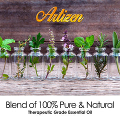 Artizen Garlic Essential Oil in UV-protected glass bottle preserving potency