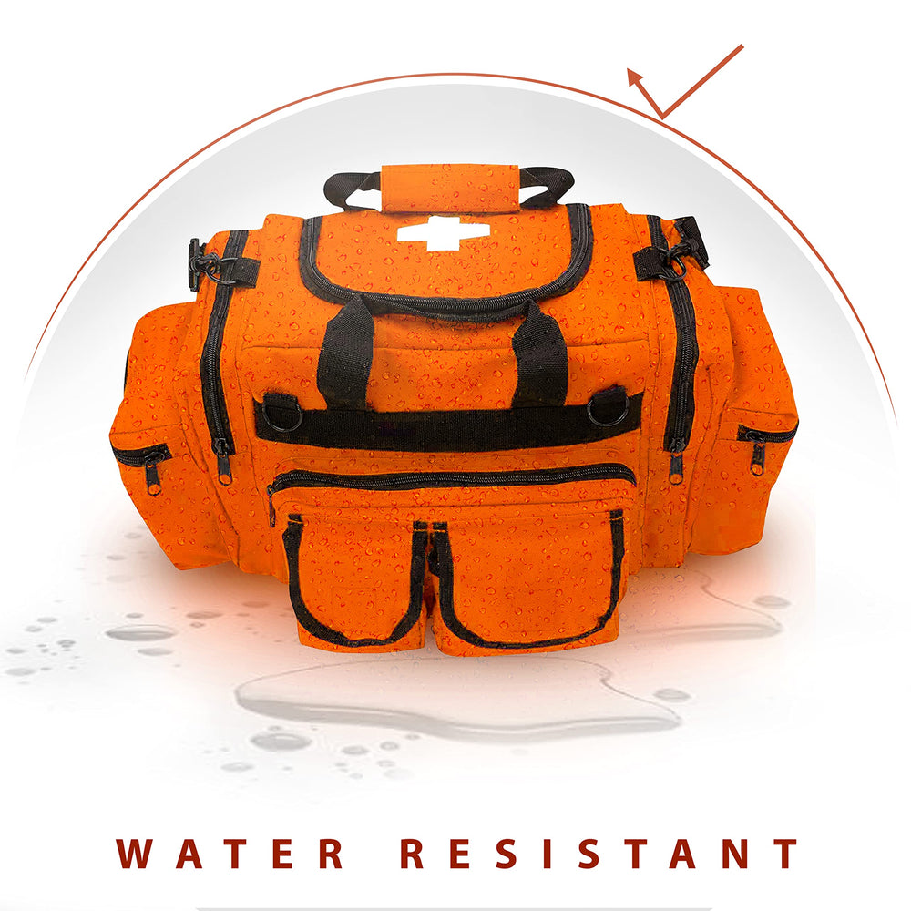 ASA TECHMED First Aid Responder Bag orange eight pockets for organized gear