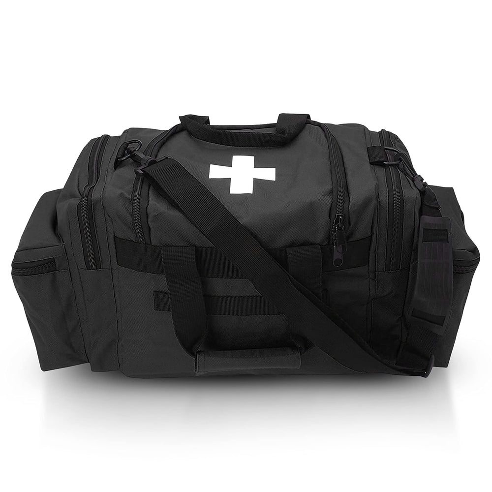 ASA TECHMED First Aid Responder Bag shaped zipper flap enables fast equipment access.