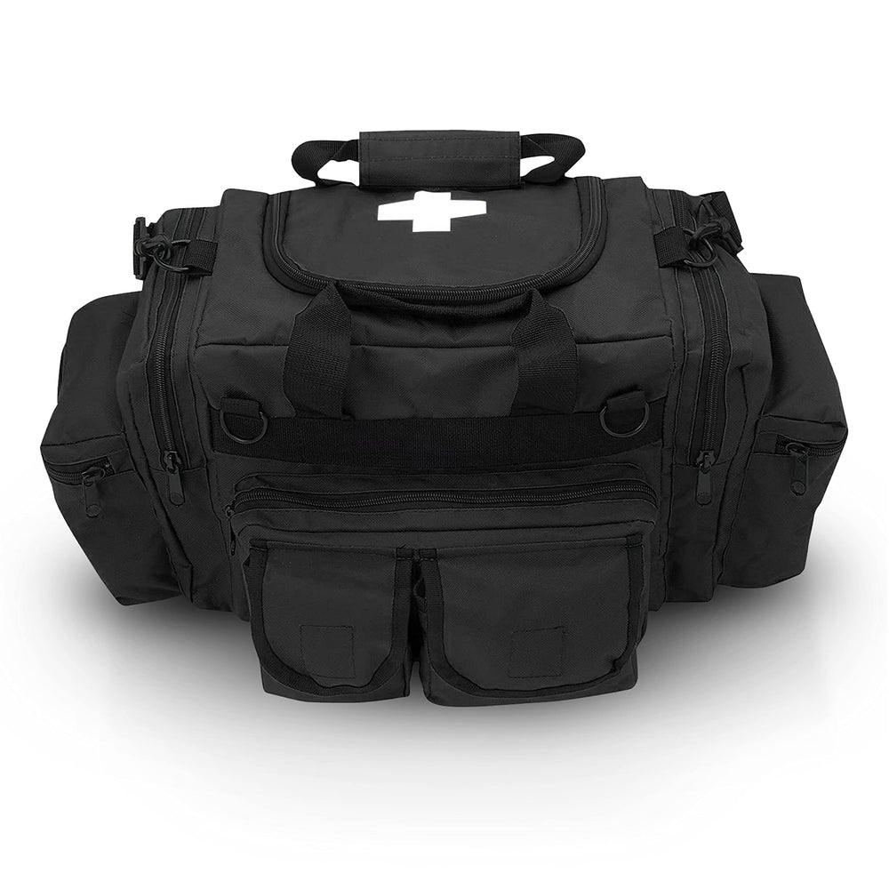 ASA TECHMED First Aid Responder Bag shoulder strap and top handle for versatile carrying.