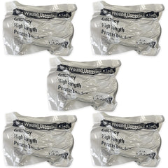 ASA TECHMED Israeli 4-Inch bandage packaging with instructions for quick self-application.