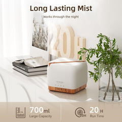 ASAKUKI diffuser combining aroma diffusion with odor control for homes