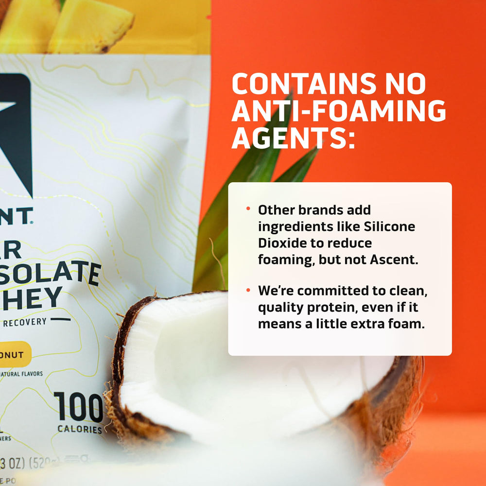 Ascent Clear Whey shaker in action for easy post-workout mix