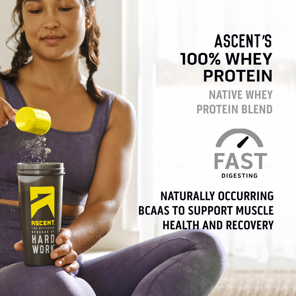 Ascent natural stevia-sweetened formula with no artificial additives