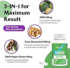 Ascuoli 120-day supply packaging image.