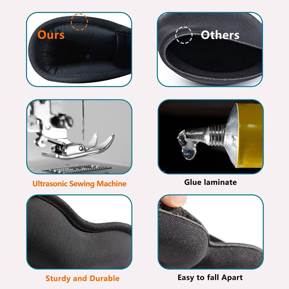 ASIILOVI sleep mask offers up to 12 hours playback per charge