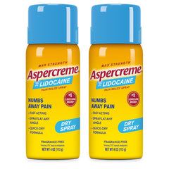 Aspercreme lidocaine dry spray targets nerve-pain relief at the source