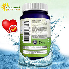 aSquared Nutrition CoQ10 ingredient label highlights ubiquinone content