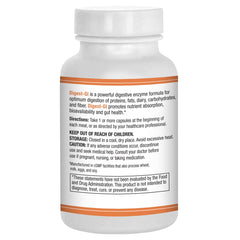 AST Enzymes Digest-GI bottle label highlights original strength enzyme blend