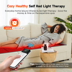 Astarexin at-home use scene showing simple setup beside a couch.
