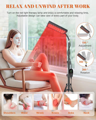 Astarexin red light therapy on the face for gentle surface care.