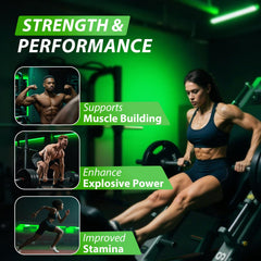 Asumtal Creatine Monohydrate Gummies label close-up highlighting vegan sugar-free formula.