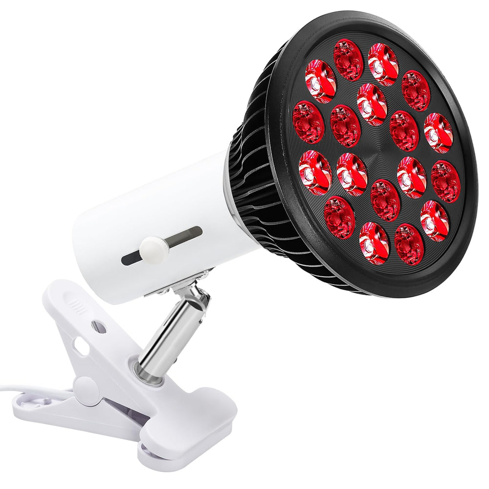 Aswaysun red light therapy bulb with dual wavelengths 660nm and 850nm for home care.