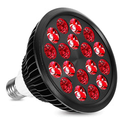 Aswaysun red light therapy bulb front view for easy at-home sessions