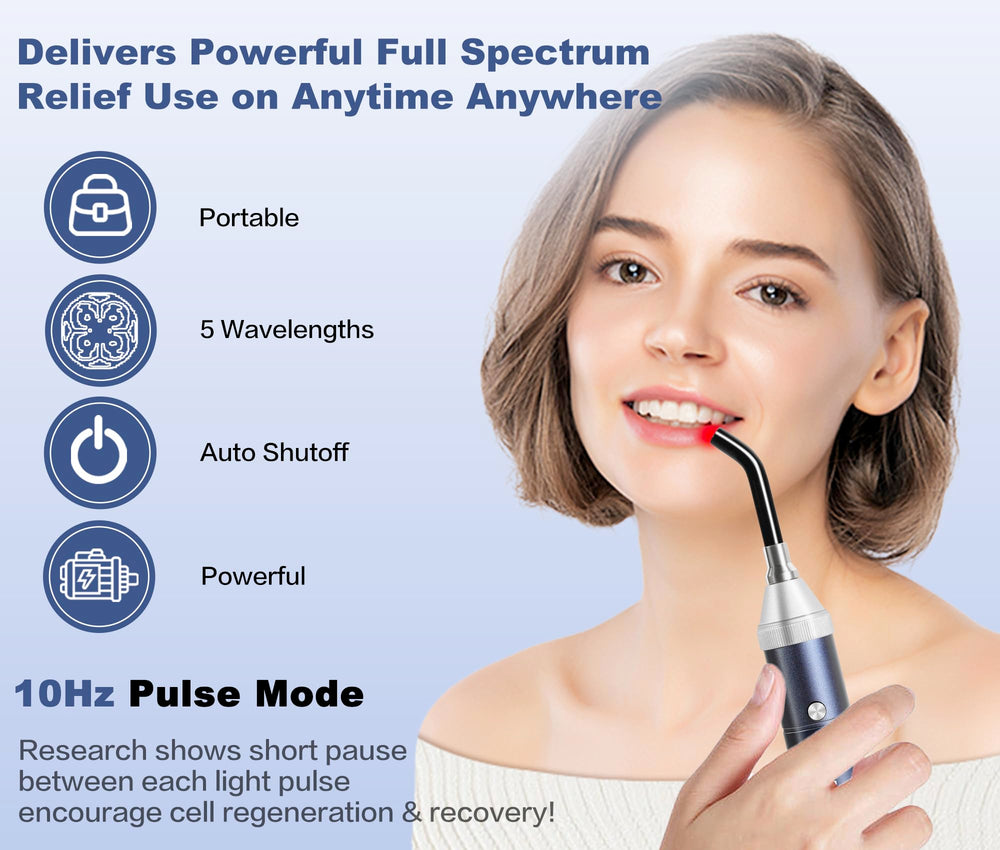 Aswaysun two-in-one facial and body therapy device in use.