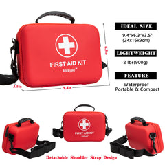 Atickyaid compact-size kit fits easily in bags and vehicles.