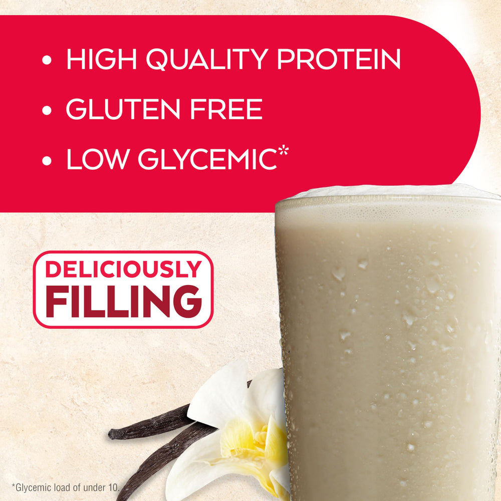 Atkins Vanilla Cream Shake bottle 1, convenient on-the-go nutrition.