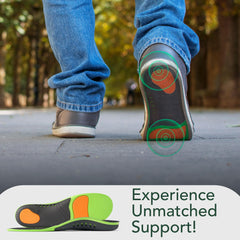 Atlecko Plantar People anti-odor, moisture-wicking insole for extended wear.