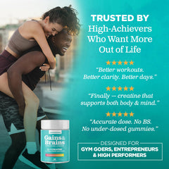Attain Nutrients Creatine Chews vegan-friendly formula for plant-based routines