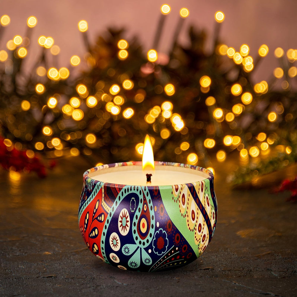Aubinkenny Jasmine Magnolia candle for soothing ambiance.