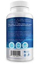 Audio Calm Night bottle cap close-up emphasizes label and product trust.