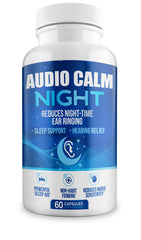 Organic ingredients in Audio Calm Night support gentle sleep without harsh additives.