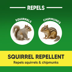 AUDQQM deterrent placed on fence line reduces chipmunk activity.