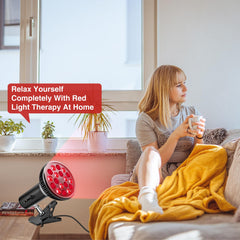 Aumtrly clip-on lamp in a cozy home setup for easy daily use.