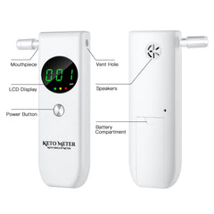 Aunnhon meter powered by common AA batteries for convenient use