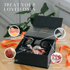 Aura Love Yourself pink rose quartz bracelet for mindful self-care