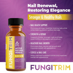 Aura Vitamins FungiTrim texture close-up showing quick-absorbing oil