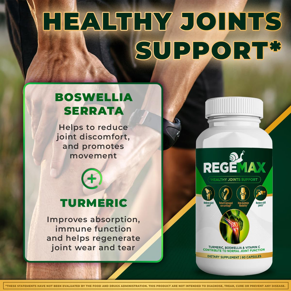 Aura Vitamins Regemax boswellia serrata ingredient detail.
