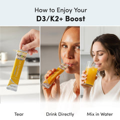 Aurora Nutrascience D3 and K2 ingredients label communicates essential vitamin support
