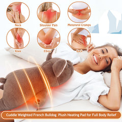 Auspicious Beginning 2lb weighted plush therapy for comforting pressure and warmth
