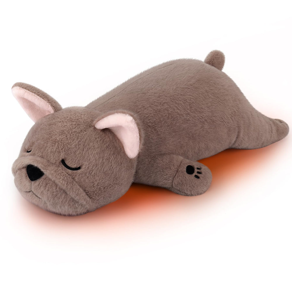 Auspicious Beginning French Bulldog heating pad front view delivering cozy warmth