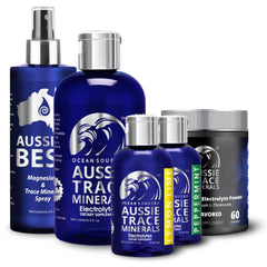 Travel-friendly packaging beside a bottle for keto and vegan hydration on the go.