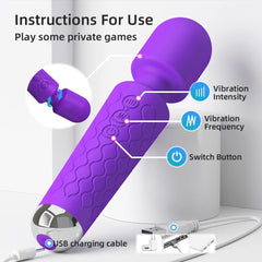Auvemount pain relief massager suitable for legs, neck, and shoulders.
