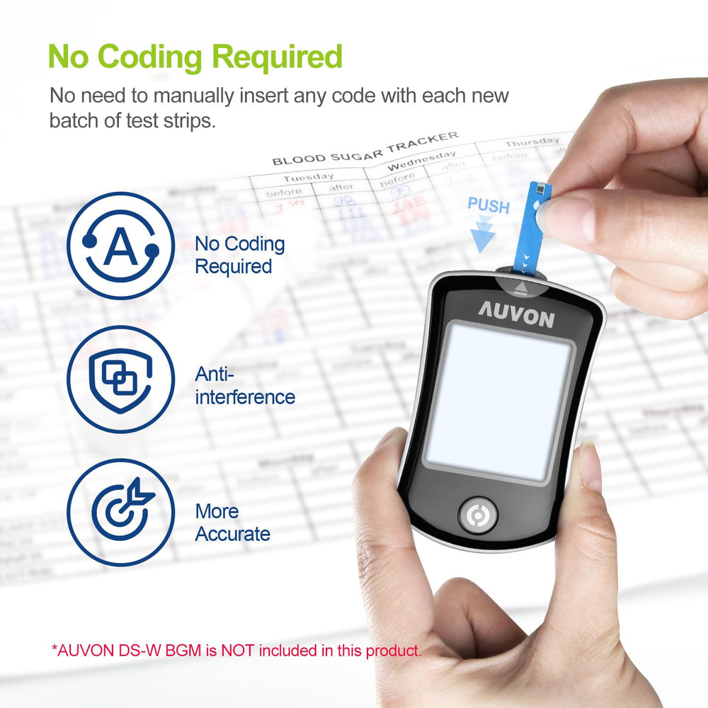 AUVON DS-W syphon application window directs blood to testing area for consistency.