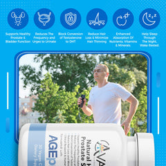 Night sleep scene with Avani Health product suggesting better rest.