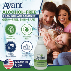 Avant benzalkonium chloride formulation offers fragrance-free hygiene solution.
