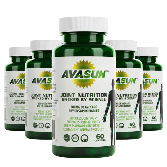 AvaSun ASU joint bottle for daily joint comfort