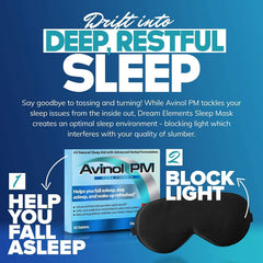 Avinol PM travel sleep kit portable for on-the-go rest