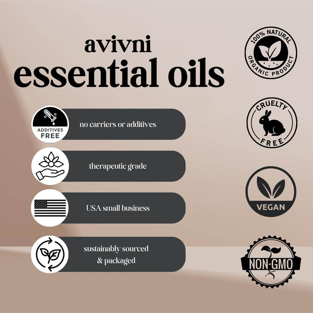 Avivni Pink Lotus oil label close-up showing premium pure formula.