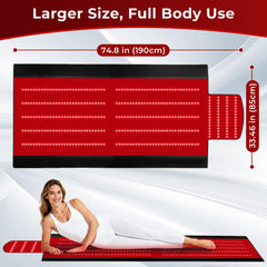 AVZAVZ red light therapy mat foldable design supports daily wellness on the go.