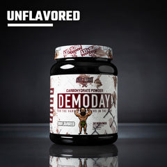 Axe & Sledge Demo Day tub front packaging shows precise servings for consistent fueling.